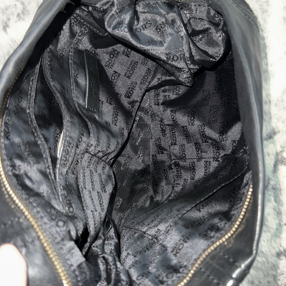 Michael Kors Soft Leather Hobo Shoulder Bag - Picture 12 of 17